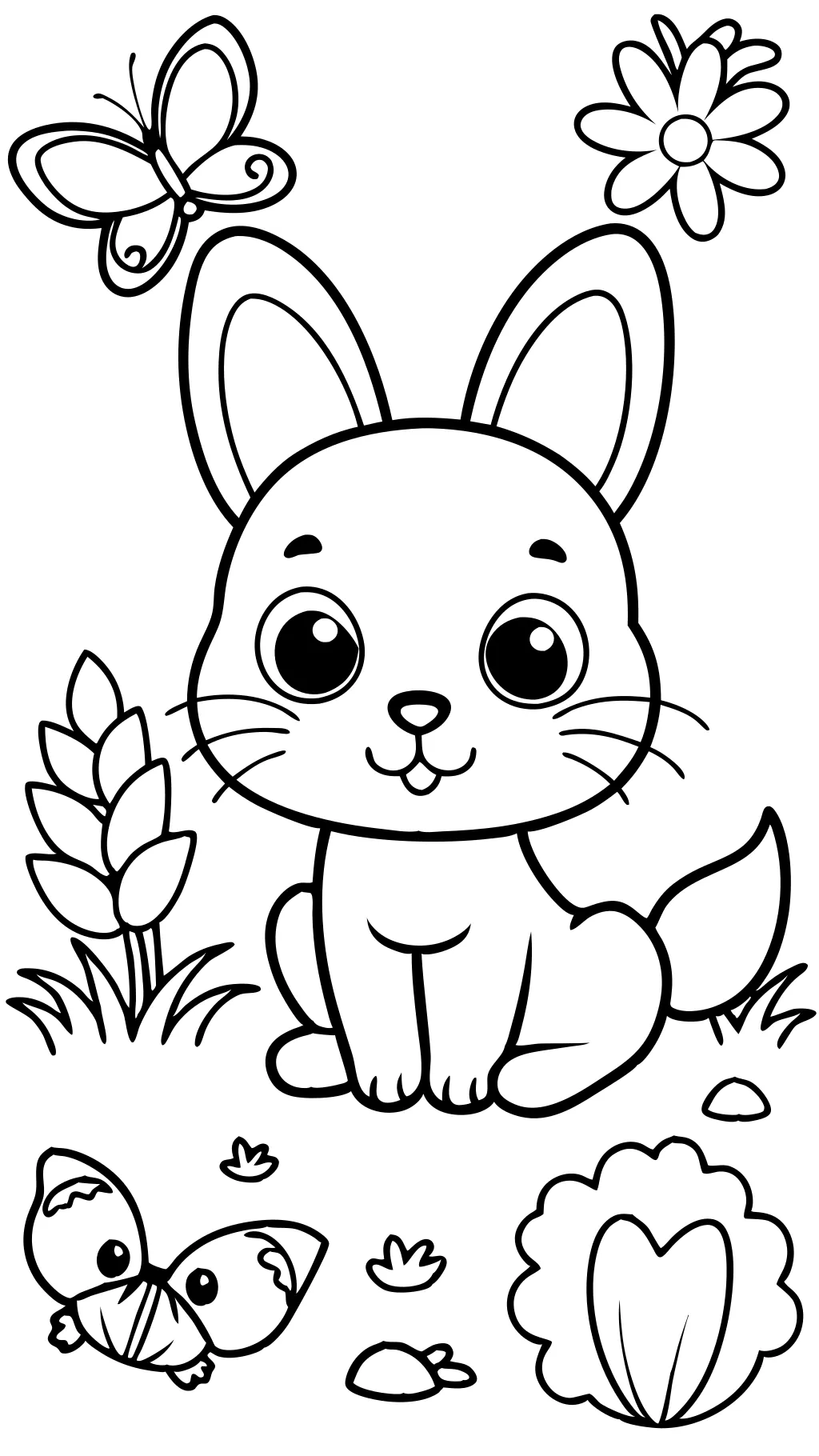 cute animal coloring pages